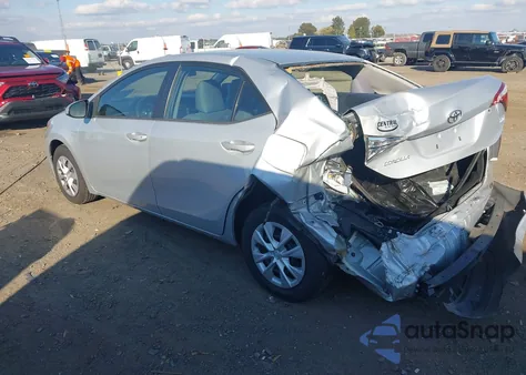 2016 Toyota Corolla L from USA, damaged, VIN 2T1BURHE2GC722202